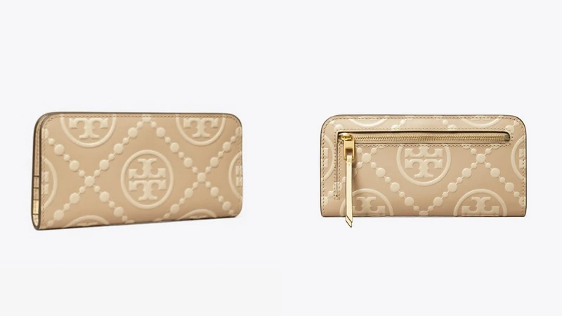 T MONOGRAM 壓印拉鍊皮夾 NT.11,900 T MONOGRAM 壓印拉鍊皮夾 NT.11,900