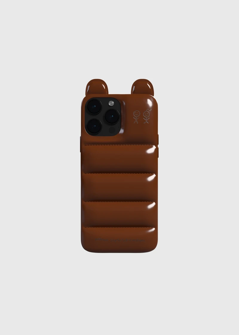URBAN SOPHISTICATION 泰迪熊Puffer手機殼iPhone15Pro Max,NT$3,180
