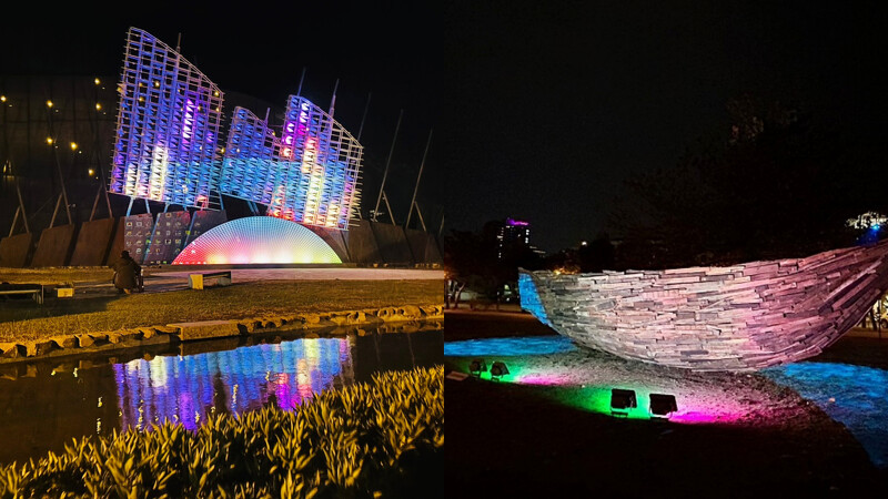 臺南400展區作品:乘風遠揚、漂浮於時間中 臺南400展區作品:乘風遠揚、漂浮於時間中