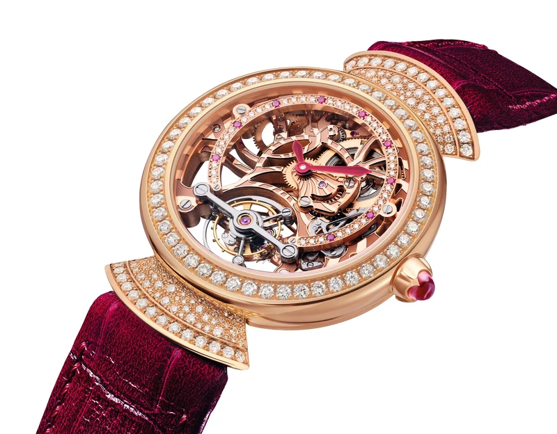 紅色腕錶 BVLGARI 寶格麗