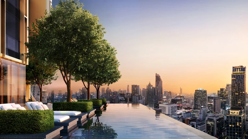 曼谷奈樂安縵Aman Nai Lert Bangkok無邊際泳池