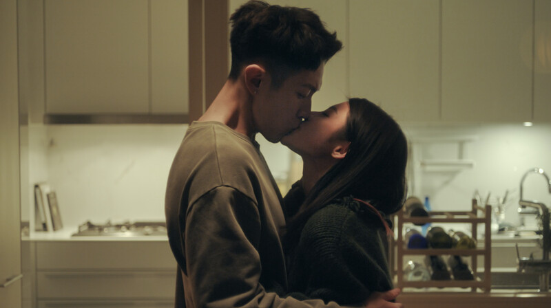 邱曖與周平克再次恩愛。 邱曖與周平克再次恩愛。