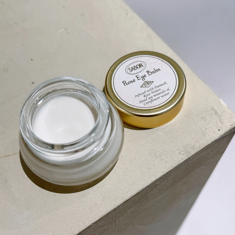 Sabon大馬士革玫瑰有機光燦眼霜 15ml，NT2,680