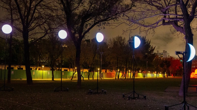 2024桃園燈會南昌燈區作品：觀月計畫