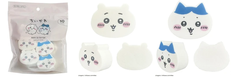 吉伊卡哇&小八貓化妝棉，NT350