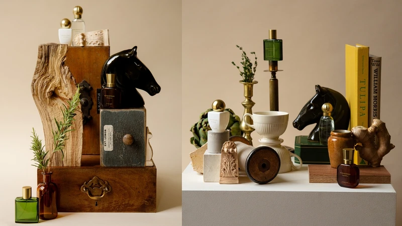 Jo Malone London 2024英倫古董市集系列四款香水瓶身獨具特色，復古精緻的外觀提升收藏和送禮價值。