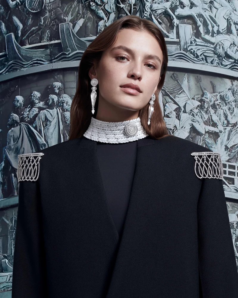 模特兒穿搭示範圖