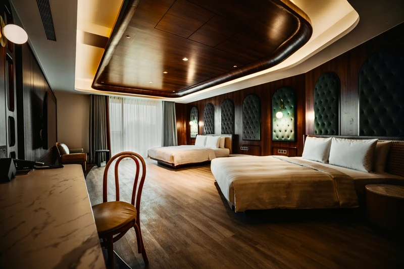 「滬」觀夕尊爵家庭房。 「滬」觀夕尊爵家庭房。