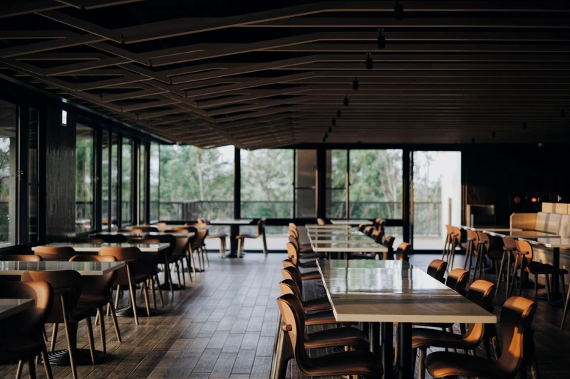 二樓餐廳空間。 二樓餐廳空間。