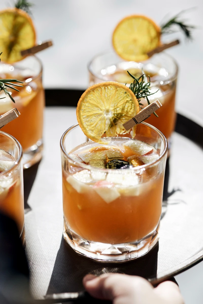 無酒精的「桑格麗亞」。 無酒精的「桑格麗亞」。