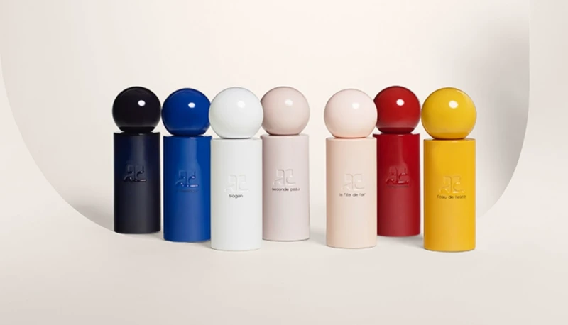 Courrèges香水形象圖。