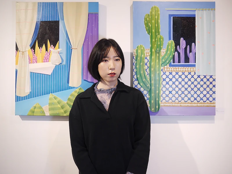 韓國藝術家林率智 韓國藝術家林率智