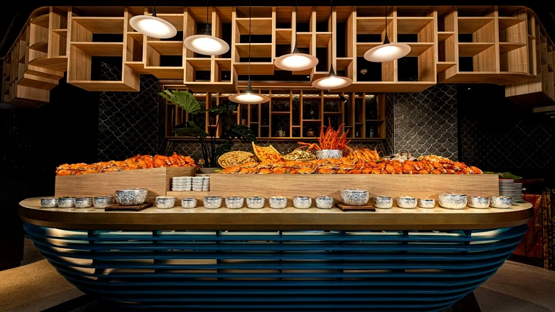 「泰市場」現流海鮮餐檯 「泰市場」現流海鮮餐檯