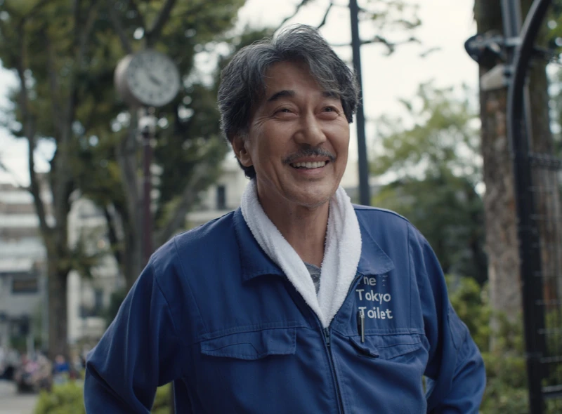 役所廣司在《我的完美日常》片中傳神化身公廁清潔職人