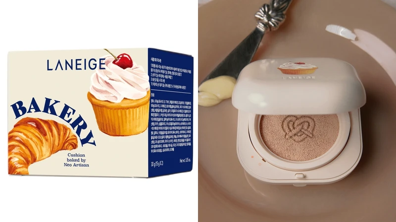 蘭芝NEO型塑霧感氣墊EX SPF46/PA++(21明亮、23自然) NEO BAKERY烘焙限定版15g*2，NT1,500