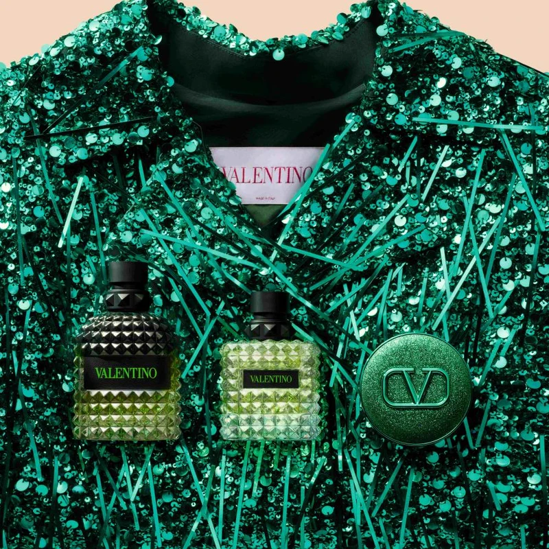 VALENTINO怪美綠GREEN STRAVAGANZA視覺。
