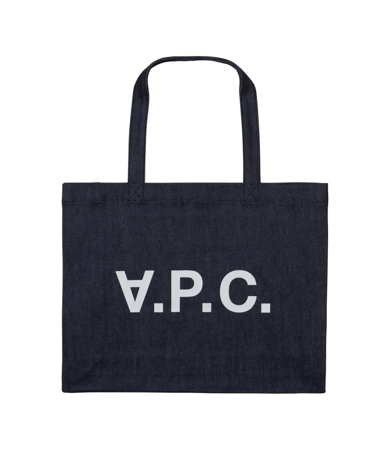 A.P.C. 靛藍大VPC橫牛仔托特包 NT.4,100