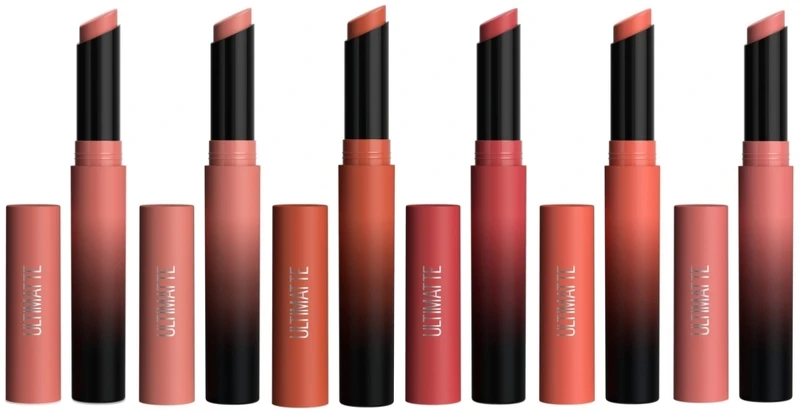 Maybelline媚比琳煙燻柔霧奶霜唇膏1.7g，NT410