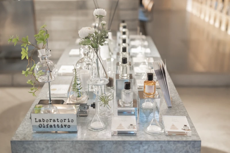 隱身在重本書店的Laboratorio Olfattivo香識香氛展。 隱身在重本書店的Laboratorio Olfattivo香識香氛展。