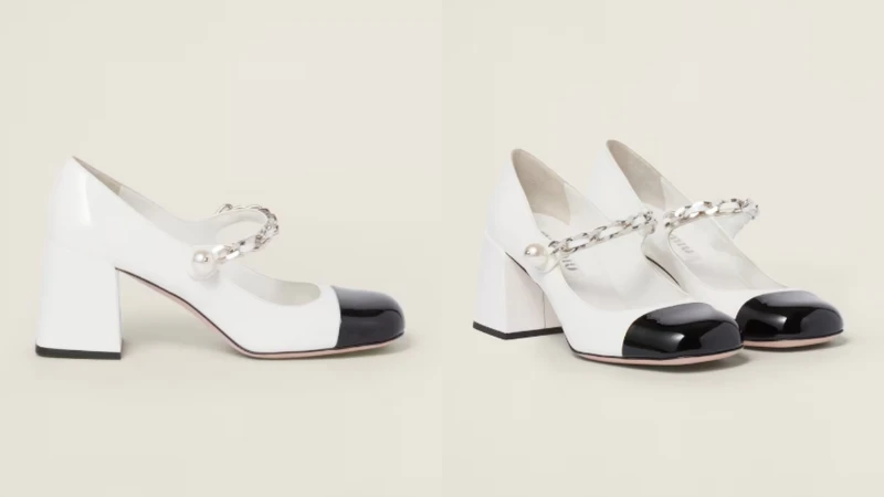 漆皮高踭鞋 NT.39,500