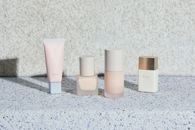 RMK隔離底妝品項(左起)RMK毛孔柔霧隔離霜、RMK隔離霜、RMK透光隔離霜(2024313新發售)、RMK高效UV持妝隔離霜。 RMK隔離底妝品項(左起)RMK毛孔柔霧隔離霜、RMK隔離霜、RMK透光隔離霜(2024313新發售)、RMK高效UV持妝隔離霜。