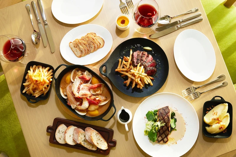 晚餐更為精緻多元。