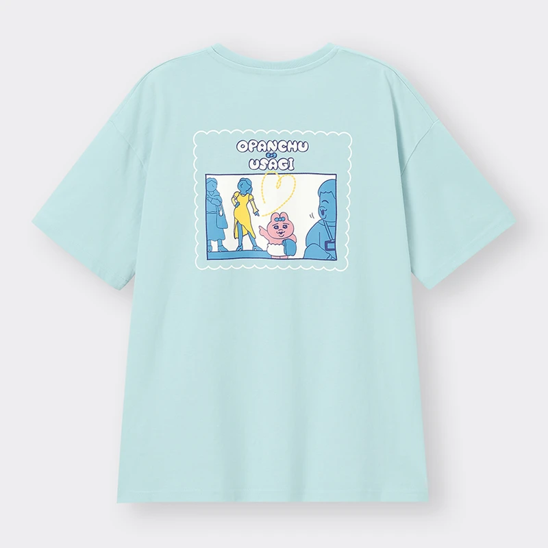 女裝印花T恤，NT$490。