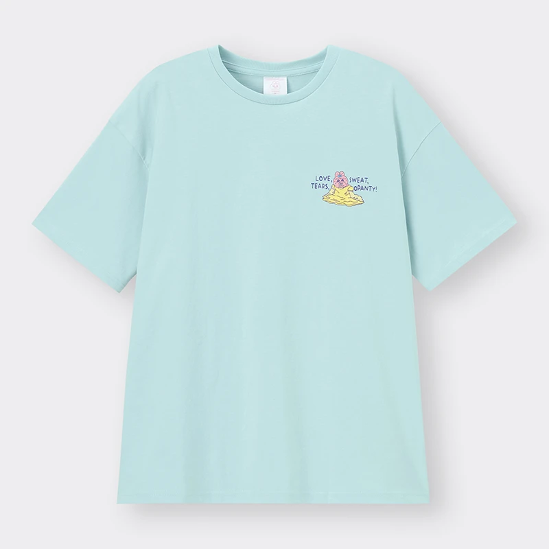 女裝印花T恤，NT$490。