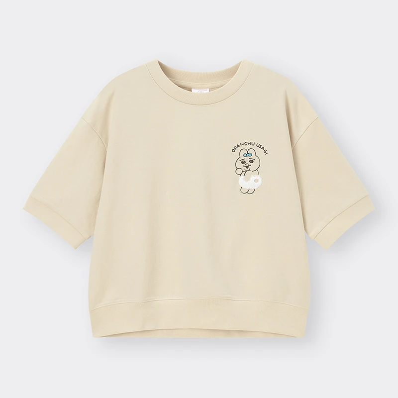 女裝輕磅休閒印花T恤，NT$490。