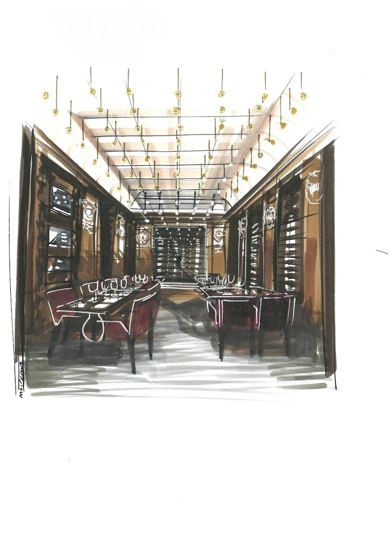 Ten Trinity-Chateau Latour-Sketch