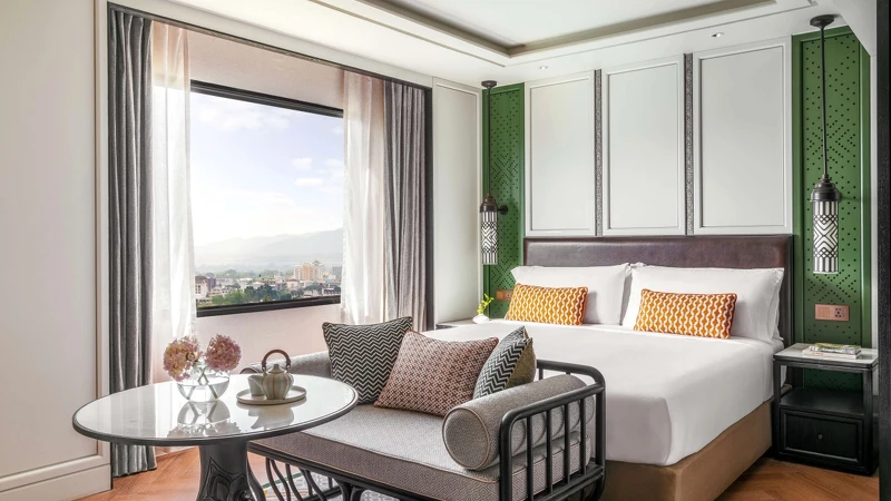 山景客房-經典特大床房型