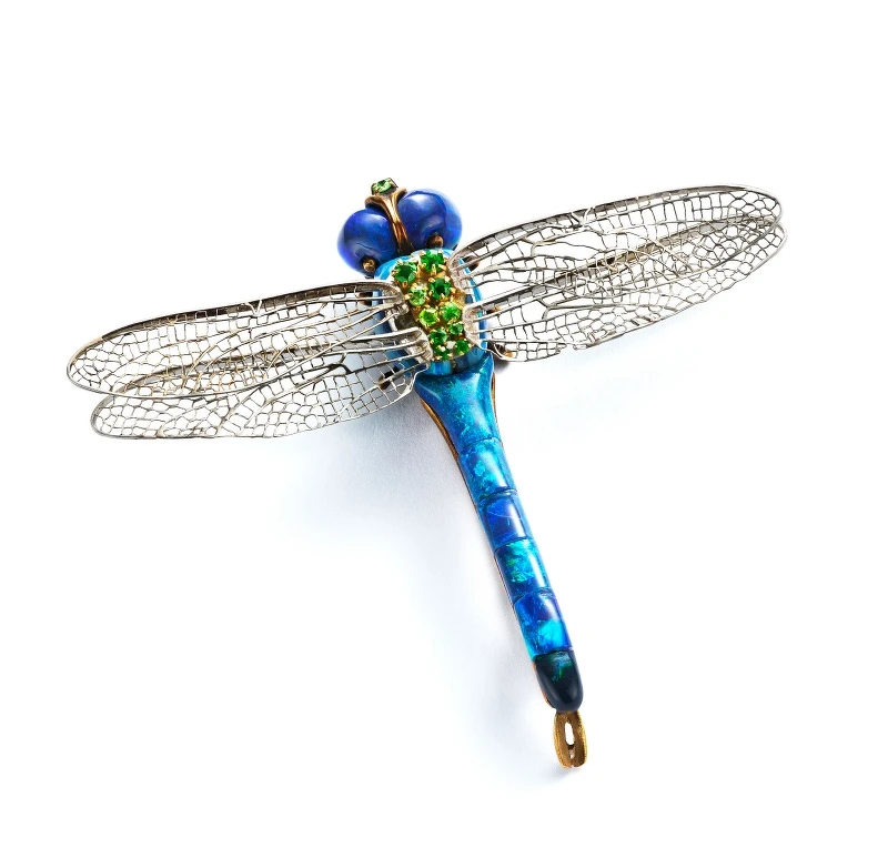 Tiffany 蜻蜓胸針 1904-1914年 Tiffany 蜻蜓胸針 1904-1914年