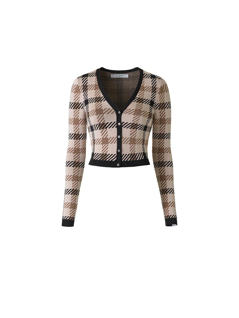 提花針織開襟衫NT$2999。