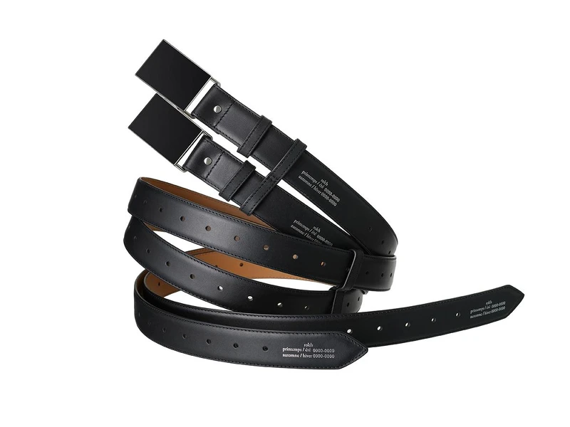 真皮雙腰帶NT$4799。