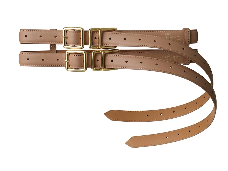 真皮雙腰帶NT$4799。