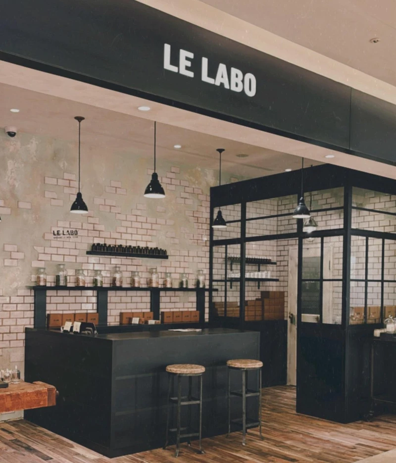 Le Labo位於新光三越台中中港店2F Le Labo位於新光三越台中中港店2F