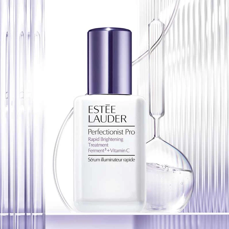 雅詩蘭黛Pro極速淨白淡斑精華情境圖。