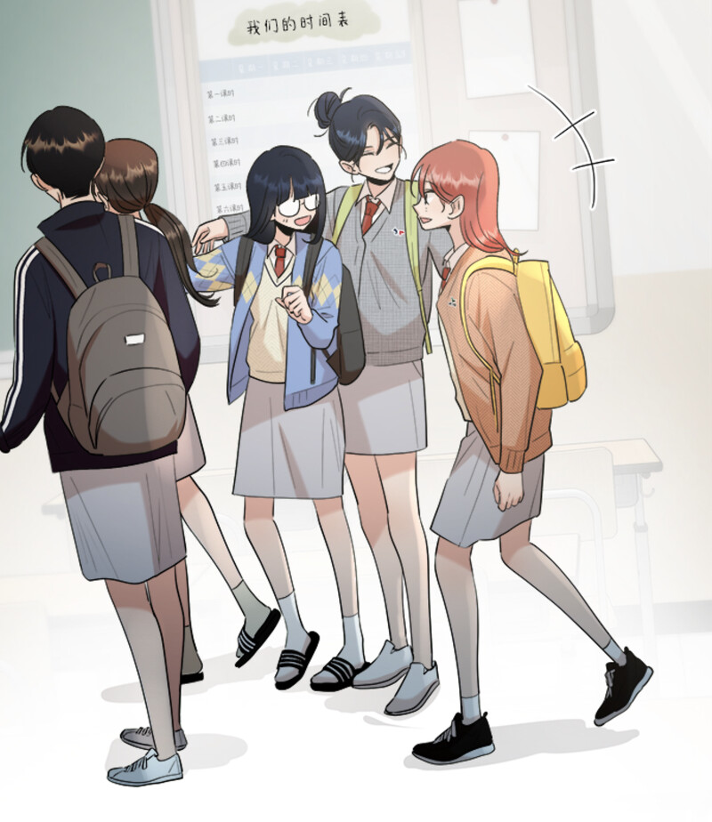 漫畫的結局,大家回到平凡快樂的高中生活。 漫畫的結局,大家回到平凡快樂的高中生活。