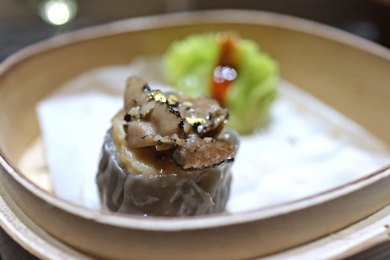 午間套餐有提供連隈研吾也讚不絕口的港點。