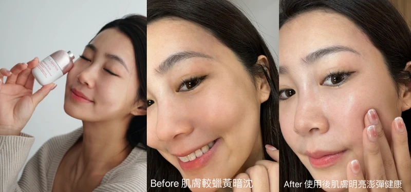 使用一周後整個肌膚提亮澎彈健康。(圖/Apple提供。 ) 使用一周後整個肌膚提亮澎彈健康。(圖/Apple提供。 )