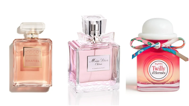 2001年上市Chanel 摩登Coco香水; 2008年Miss Dior 花漾迪奧淡香水上市;2023年 Tutti Twilly d'Hermes 淡香精上市 2001年上市Chanel 摩登Coco香水; 2008年Miss Dior 花漾迪奧淡香水上市;2023年 Tutti Twilly d'Hermes 淡香精上市