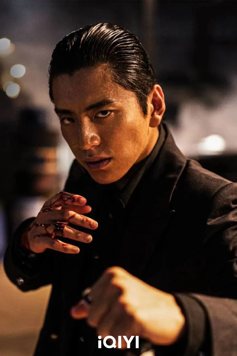 王大陸在《怒潮》飾演黑幫打手馬文康