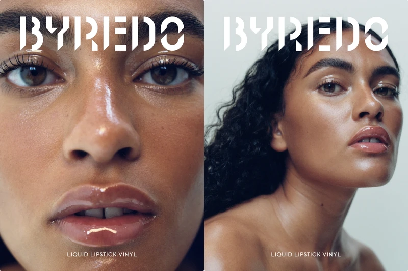 Byredo唇露系列形象圖。