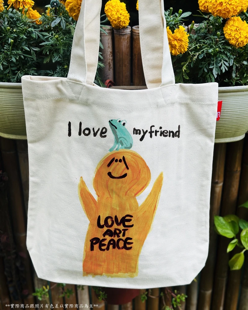 「MR.FRIENDLY友善先生」|獨家販售4款友善動物系列帆布包。