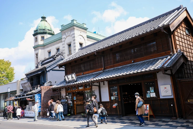 老街上還可看到保存完好的老屋。 老街上還可看到保存完好的老屋。