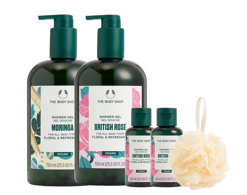 果香沐浴膠750ML*1+沐浴膠60ML*2+小浴球*1