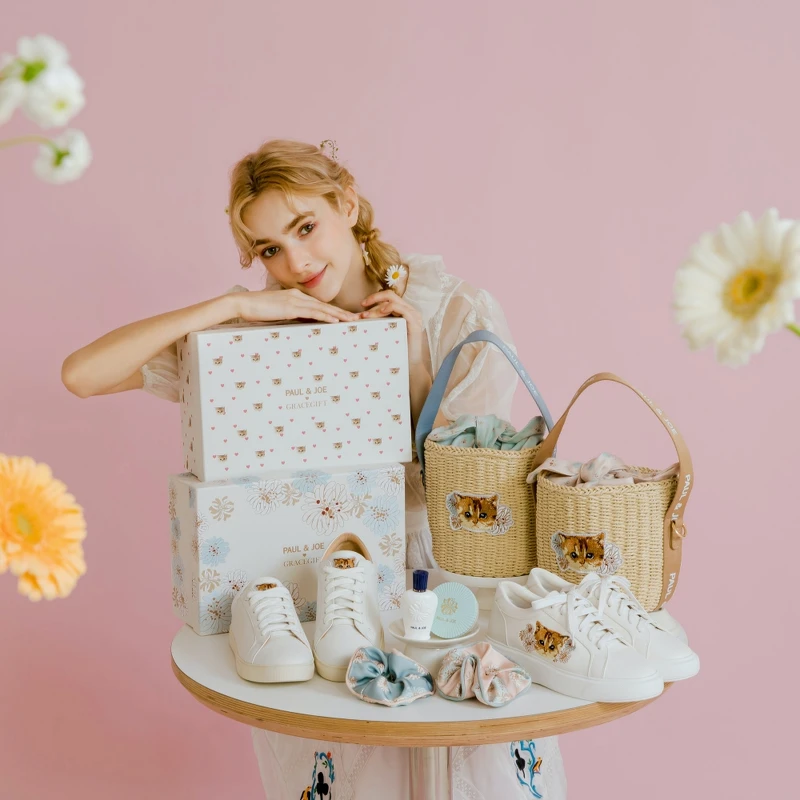 Paul & Joe x Grace Gift公益聯名系列形象圖。 Paul & Joe x Grace Gift公益聯名系列形象圖。