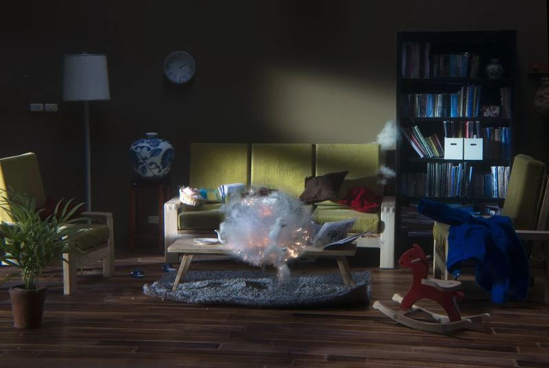 《棲居如詩》,2014,單頻道錄像,5’00”循環播放。 《棲居如詩》,2014,單頻道錄像,5’00”循環播放。