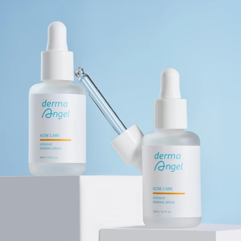 DermaAngel護妍天使三重酸煥膚極效精華情境圖。