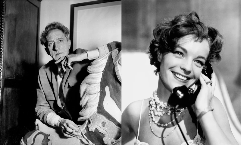 法國傳奇詩人兼劇作家Jean Cocteau(左)及1950年代知名奧地利女星Romy Schneider,皆是Trinity系列的擁護者。 法國傳奇詩人兼劇作家Jean Cocteau(左)及1950年代知名奧地利女星Romy Schneider,皆是Trinity系列的擁護者。